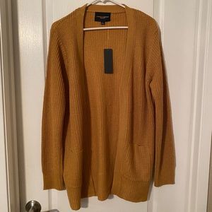 Mustard cardigan